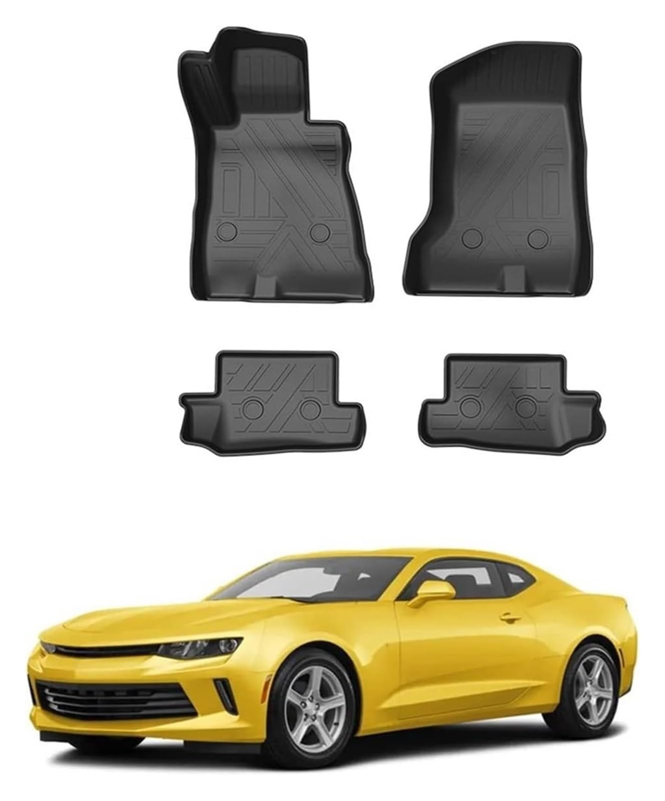Autoteppich Für Camaro 2016 2017 2018 2019 5-Sitzer wasserdichte rutschfeste Innenausstattung Automatte TPE Auto-Fußmatten Autoteppich Für Camaro 2016 2017 2018 2019 5-Sitzer wasserdichte rutschfeste Innenausstattung Automatte TPE Auto-Fußmatten von APTKCMCNVG