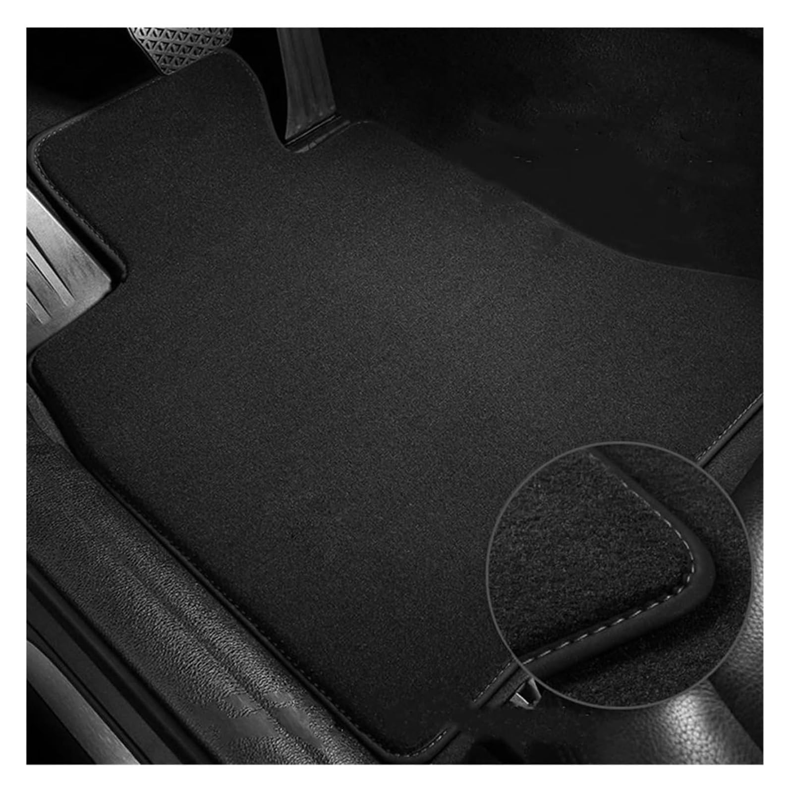 Autoteppich Für Civic 8. Generation FA FD 2006-2011 Teppiche Panel Fußpolster Teppichabdeckung Pad Fußpolster Zubehör Automatte Auto Fußmatten(RHD Flannel 3pcs 2) von APTKCMCNVG