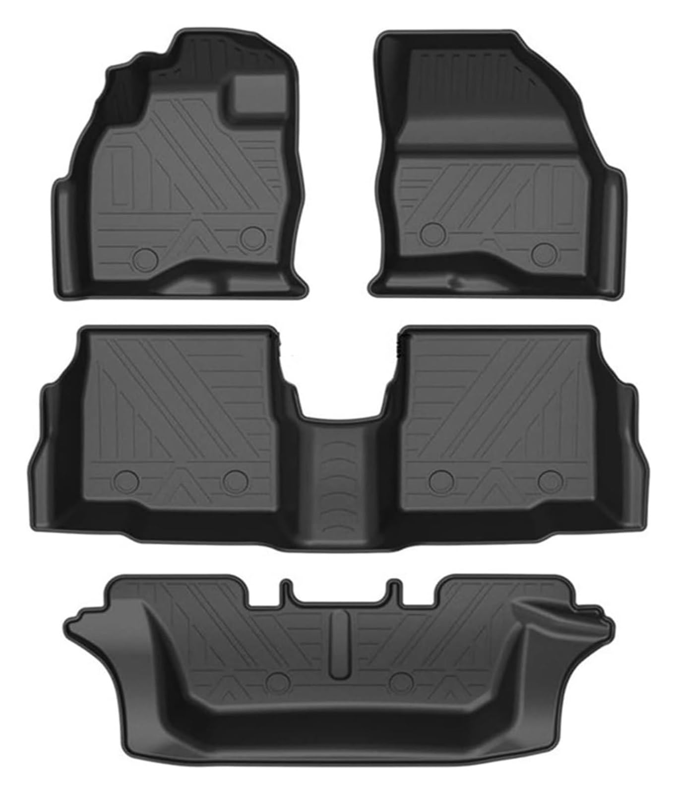 Autoteppich Für F&ord Für Explorer 2011-2019 LHD Benutzerdefinierte Auto-Fußbodenmatte Kofferraummatte Auto-Bodenmatte Automatte(LHD floormat) von APTKCMCNVG