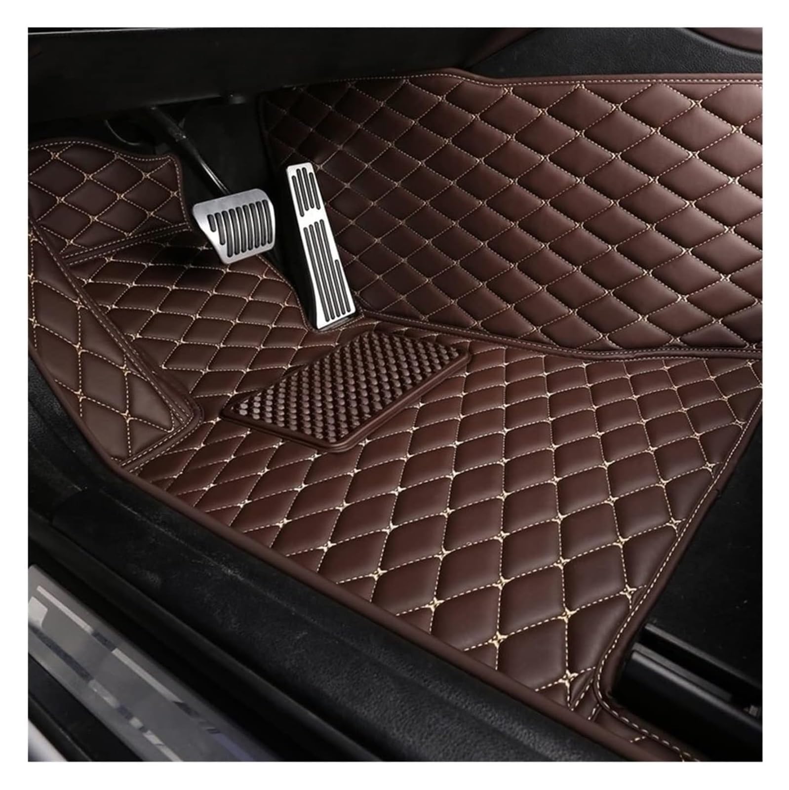 Autoteppich Für F&ord Für Focus 3 2006 2007 2008 2009 2010 2011 Innenausstattung Lederteppiche Fußpolster Automatte Auto-Fußmatten(Price for 1 Seat 2) von APTKCMCNVG