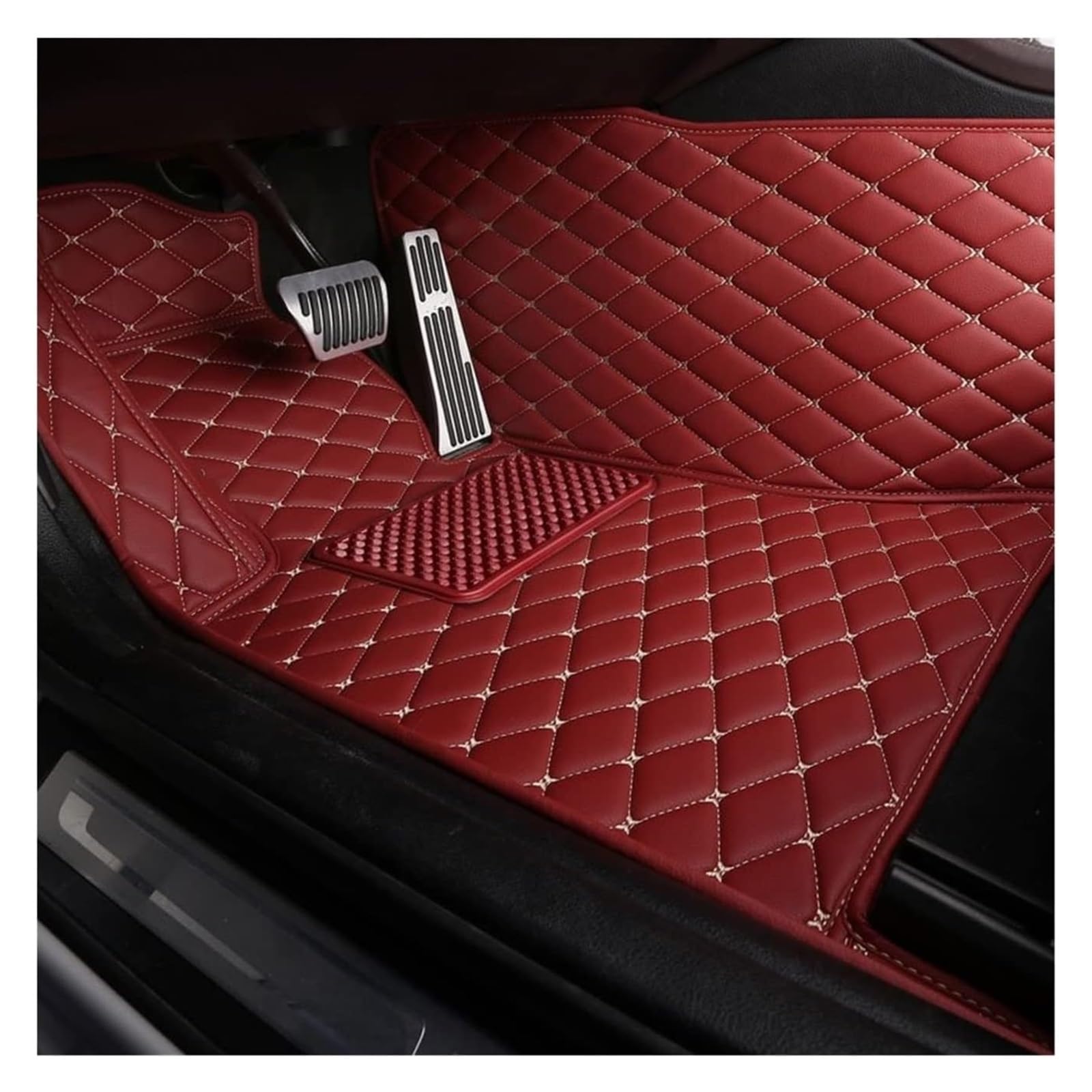 Autoteppich Für F&ord Für Focus 3 2006 2007 2008 2009 2010 2011 Innenausstattung Lederteppiche Fußpolster Automatte Auto-Fußmatten(Price for 1 Seat 3) von APTKCMCNVG