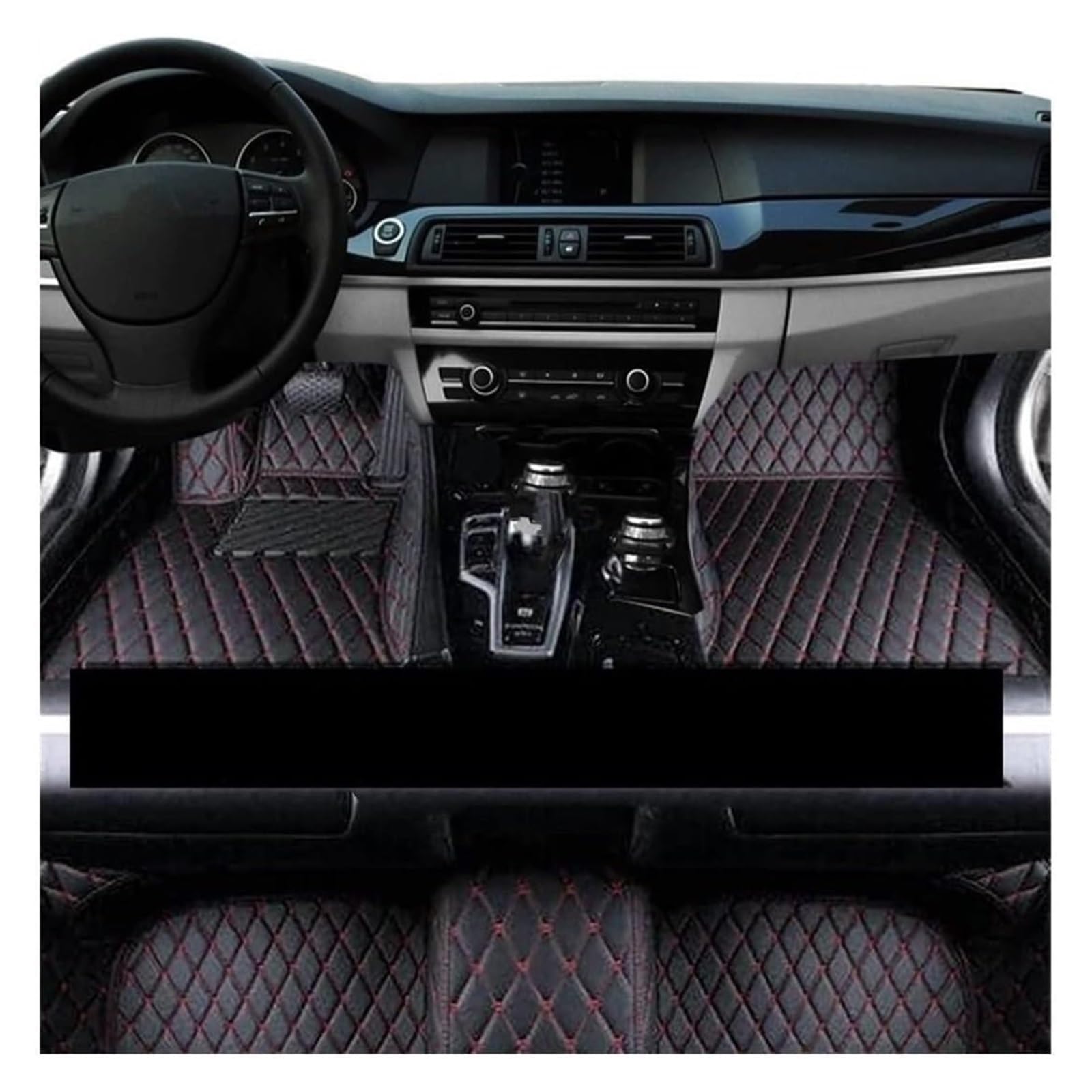 Autoteppich Für Kodiaq NS7 5 Sitz 2017-2022 Autoteppiche Teppiche Pad Bodenmatte Innenzubehör Automatte Automatten(LHD 1 Set 5) von APTKCMCNVG