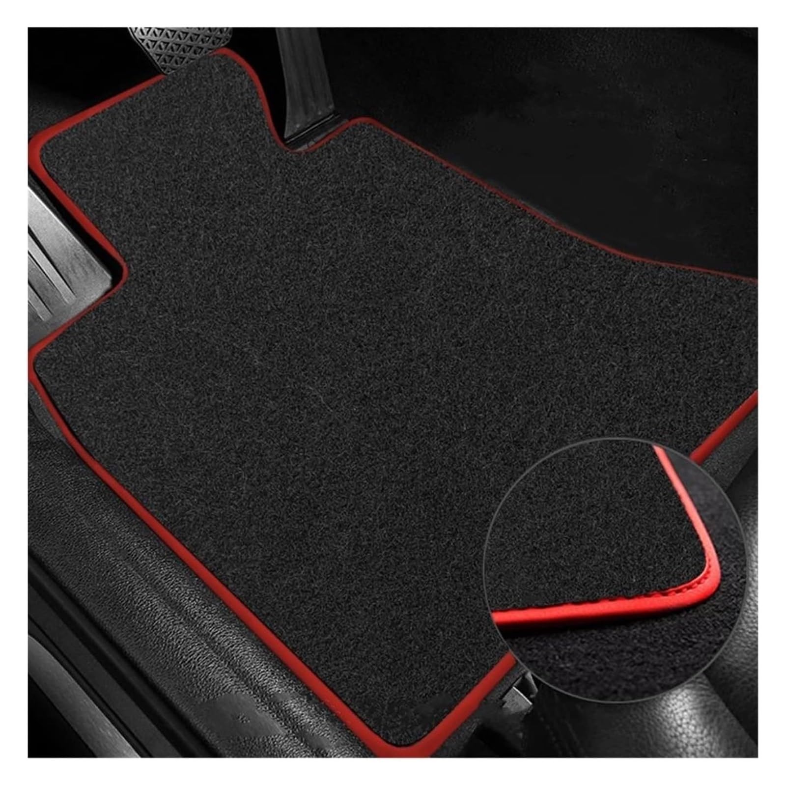 Autoteppich Für MG4 EV 2022 Für MG 4 Matten EH32 2023 Auto-Fußmatten Panel Fußpolster Teppiche Abdeckung Cape Teppiche Fußpolster Automatte(RHD Polyester 3pcs 3) von APTKCMCNVG