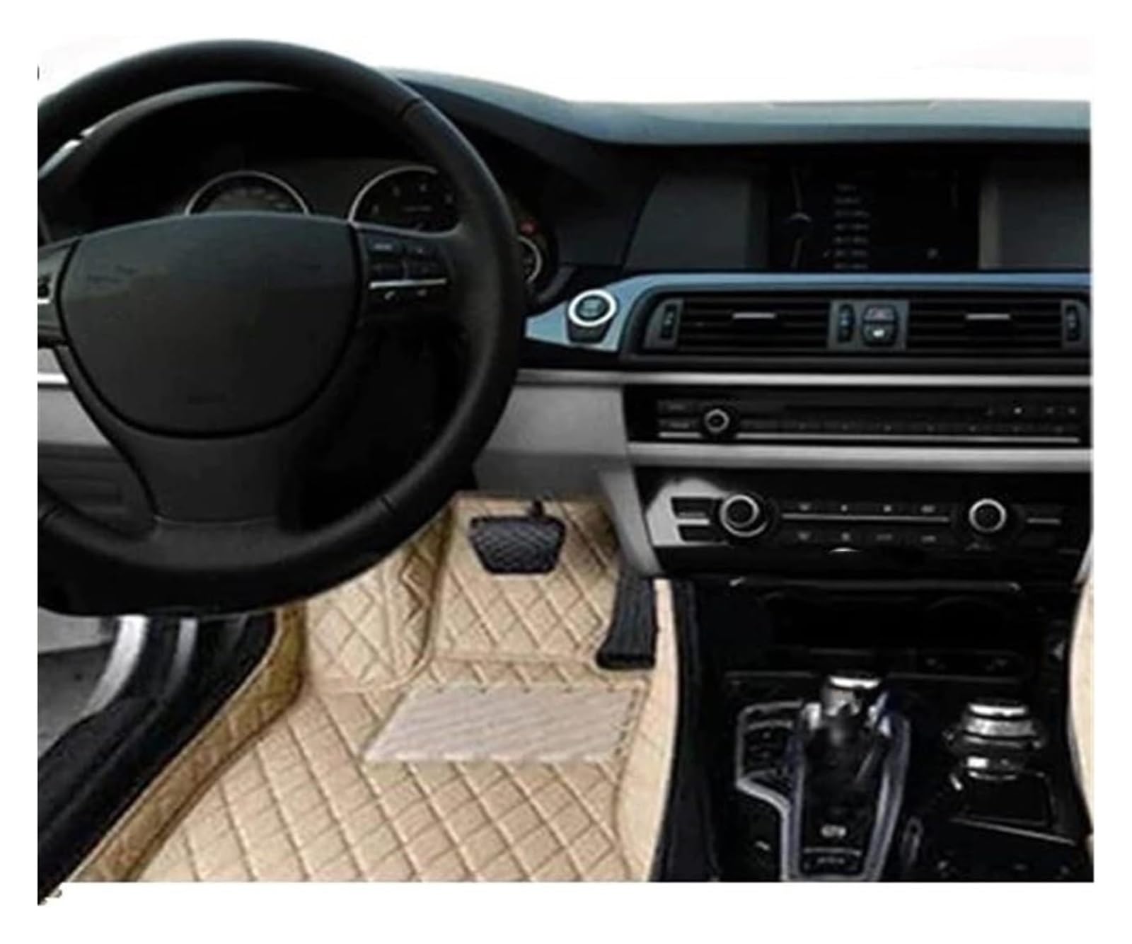 Autoteppich Für Mercedes Für B&ENZ C-Klasse Coupé W205 2015-2022 5-Sitzer wasserdichte Unterlage Fußmatten Automatte Auto-Bodenmatte(LHD Driver 1 pc) von APTKCMCNVG