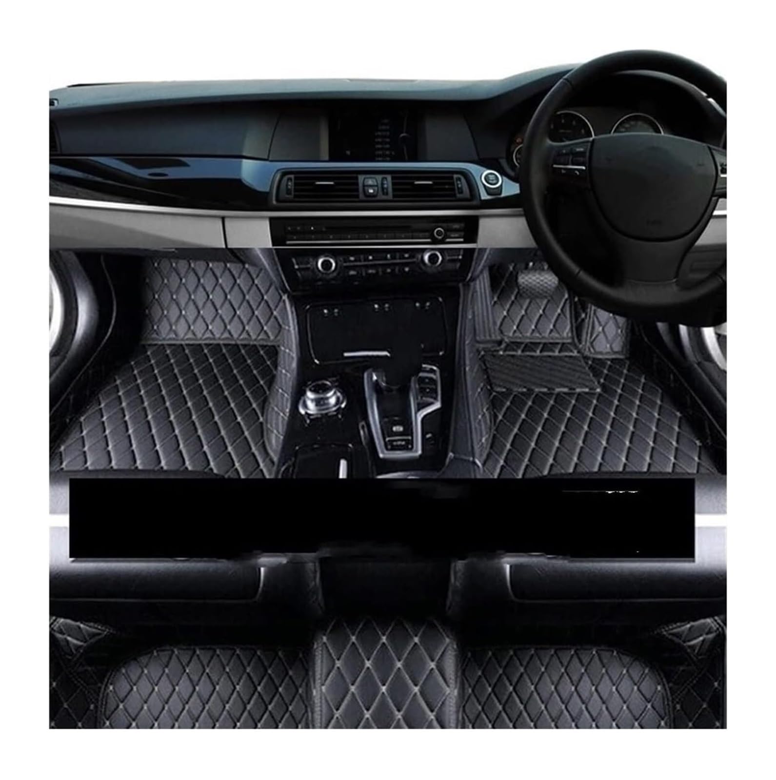Autoteppich Für N&issan Für Micra K14 2017 2018 2019 2020 2021 2022 2023 Bodenteppiche Fußmatten Automatte Autobodenmatte(RHD 1 Set 5) von APTKCMCNVG