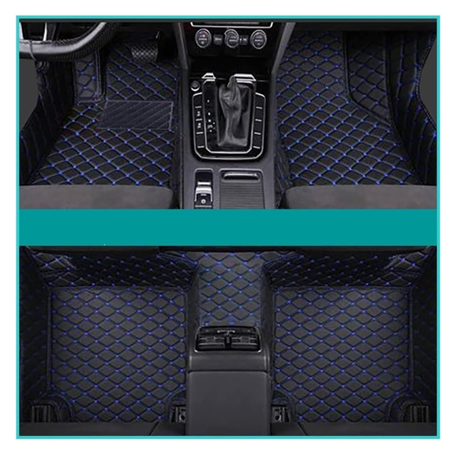 Autoteppich Für P&eugeot 307 2004-2013 Benutzerdefinierte Fußpolster Teppichbezug Innenausstattung Automatte Auto Fußmatten(11) von APTKCMCNVG