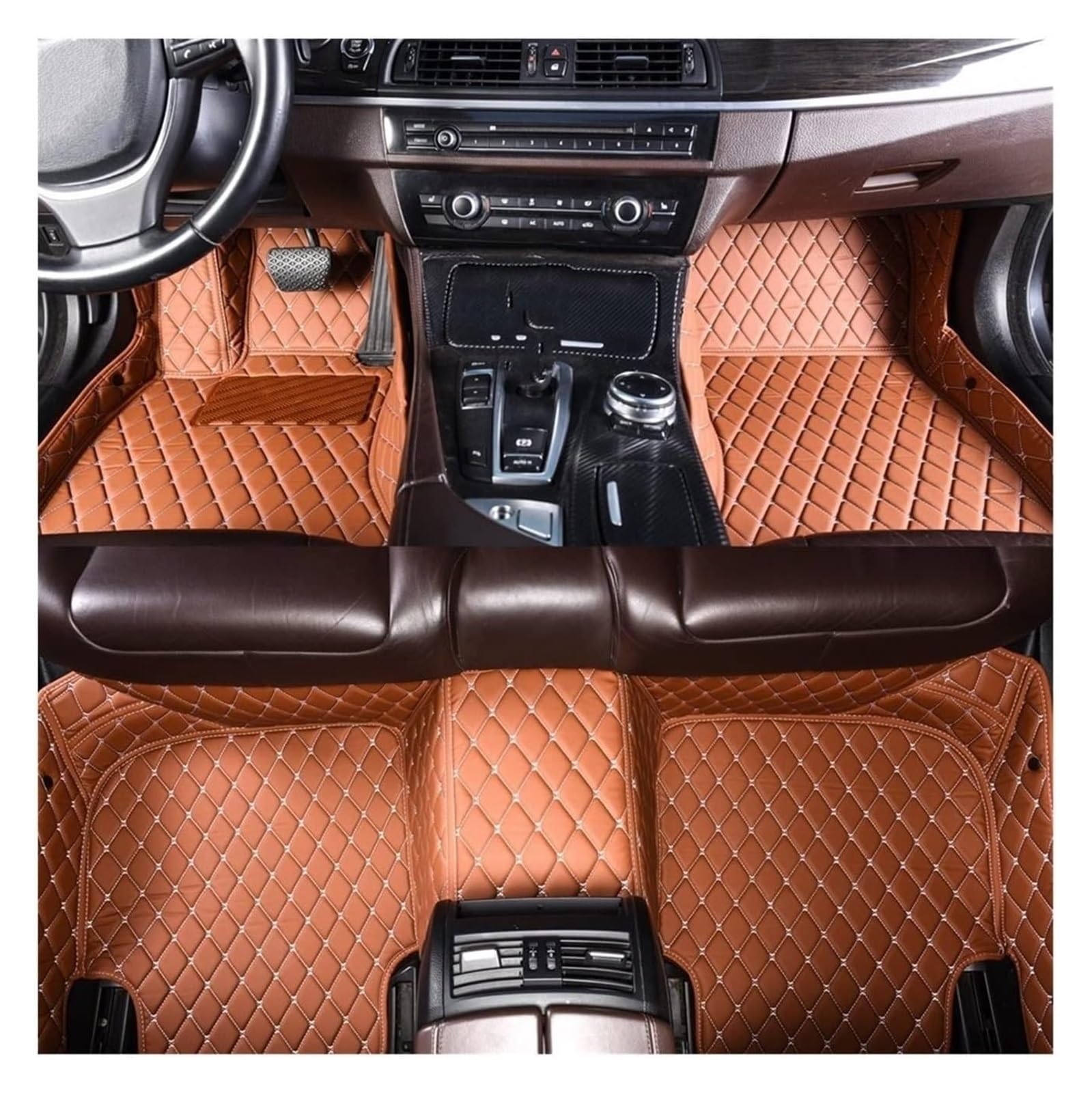 Autoteppich Für P&eugeot 308 2012 2013 2014 2015 2016 2017 Innenausstattung Lederteppiche Fußpolster Automatten Auto-Fußmatten(7) von APTKCMCNVG