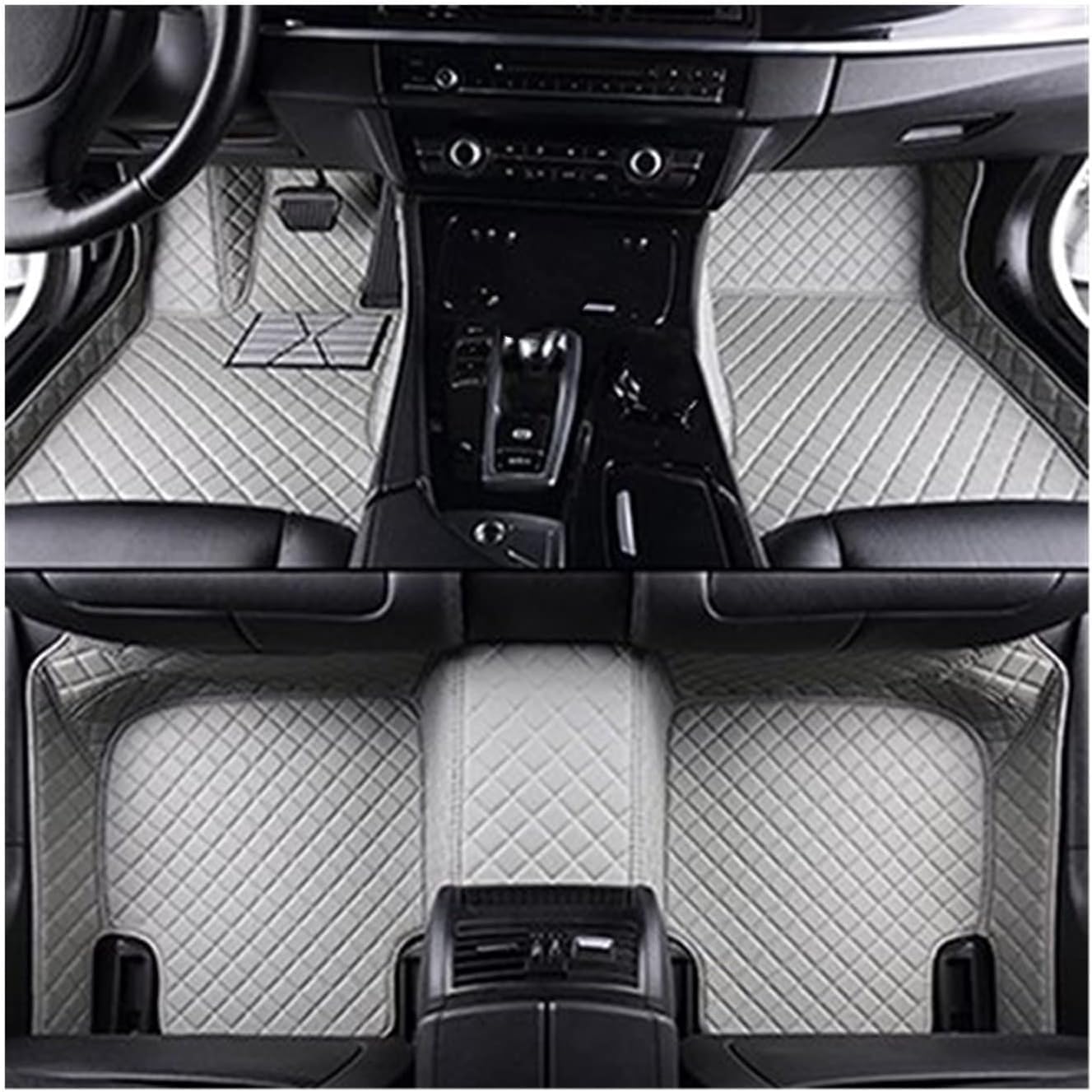 Autoteppich Für P&eugeot 508 2011-2018 Jahre Innenausstattung Autozubehör Teppich Automatte Custom Car Fußmatten(2) von APTKCMCNVG