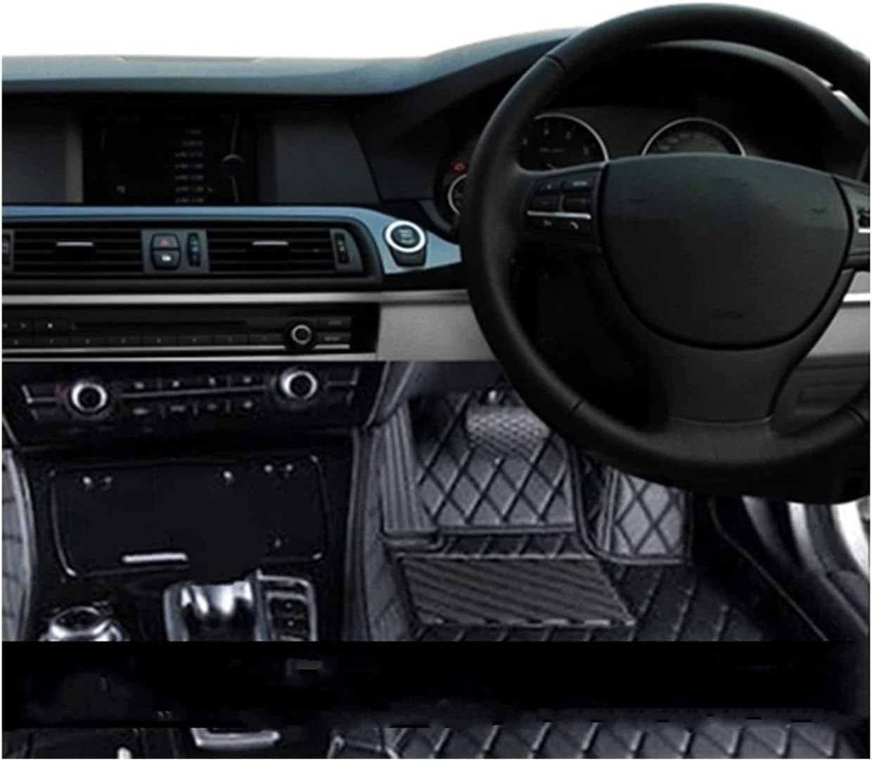 Autoteppich Für Q2 2017 2018 2019 2020 2021 2022 Bodenmatte Komplettset Teppich Teppich Leder Innenausstattung Automatte Automatten(RHD Driver 1 pc) von APTKCMCNVG
