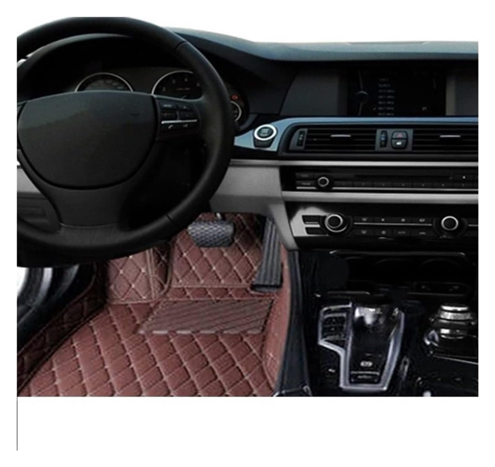 Autoteppich Für Q7 4L MK1 2005-2015 Teppich Teppichmatten-Set Auto-Innenausstattung Automatte Auto-Fußmatten(LHD Driver 1 pc) von APTKCMCNVG