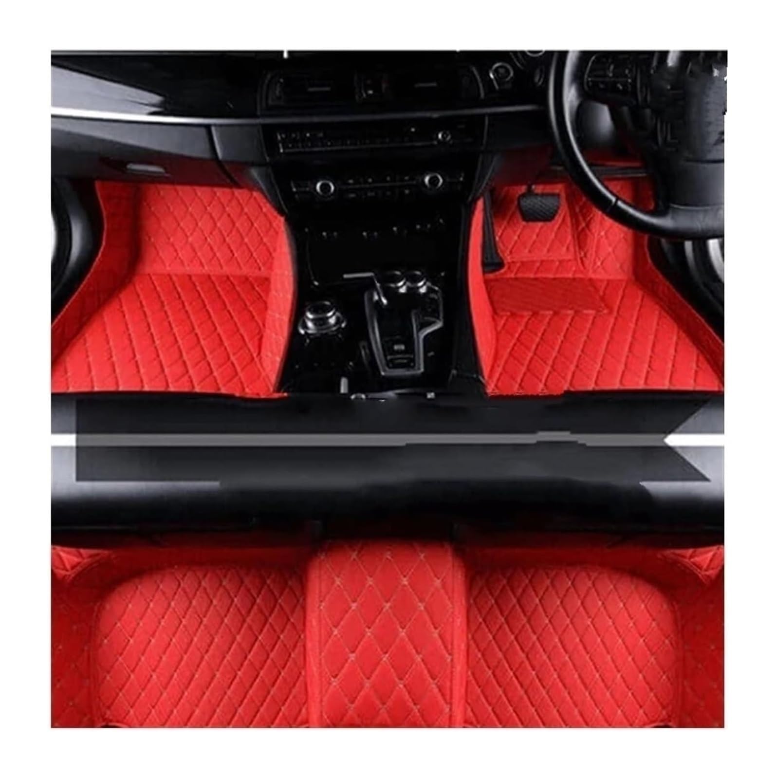 Autoteppich Für R&enault Für Espace IV 2003-2014 7-Sitzer Leder-Automatten Bodenteppich Automatte Auto-Bodenmatte(RHD 1 Set 6) von APTKCMCNVG