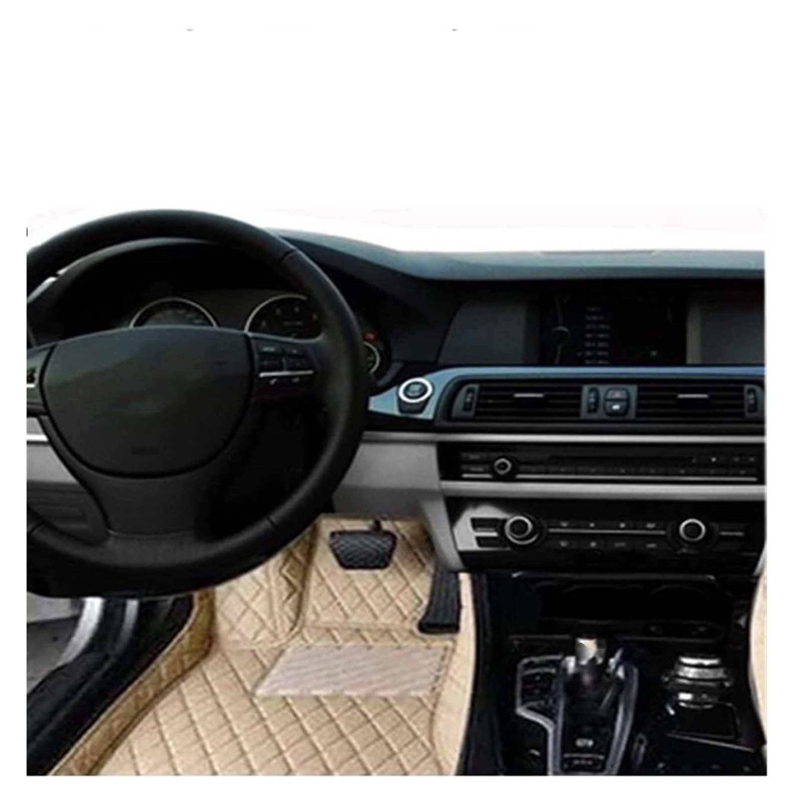 Autoteppich Für Seat Für Leon 5F 2013 2014 2015 2016 2017 2018 2019 wasserdichte Automotivo Matten Set Auto Matte Auto Boden Matte(LHD Driver 1 pc) von APTKCMCNVG
