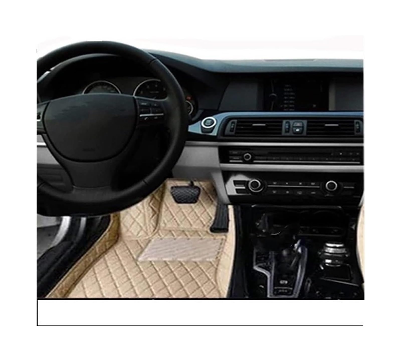Autoteppich Für VW Für Caddy 2K 2015 2016 2017 2018 2019 7 Sitz Leder Matte Teppiche Teppiche Pad Auto Matte Auto Boden Matte(LHD Driver 1 pc) von APTKCMCNVG