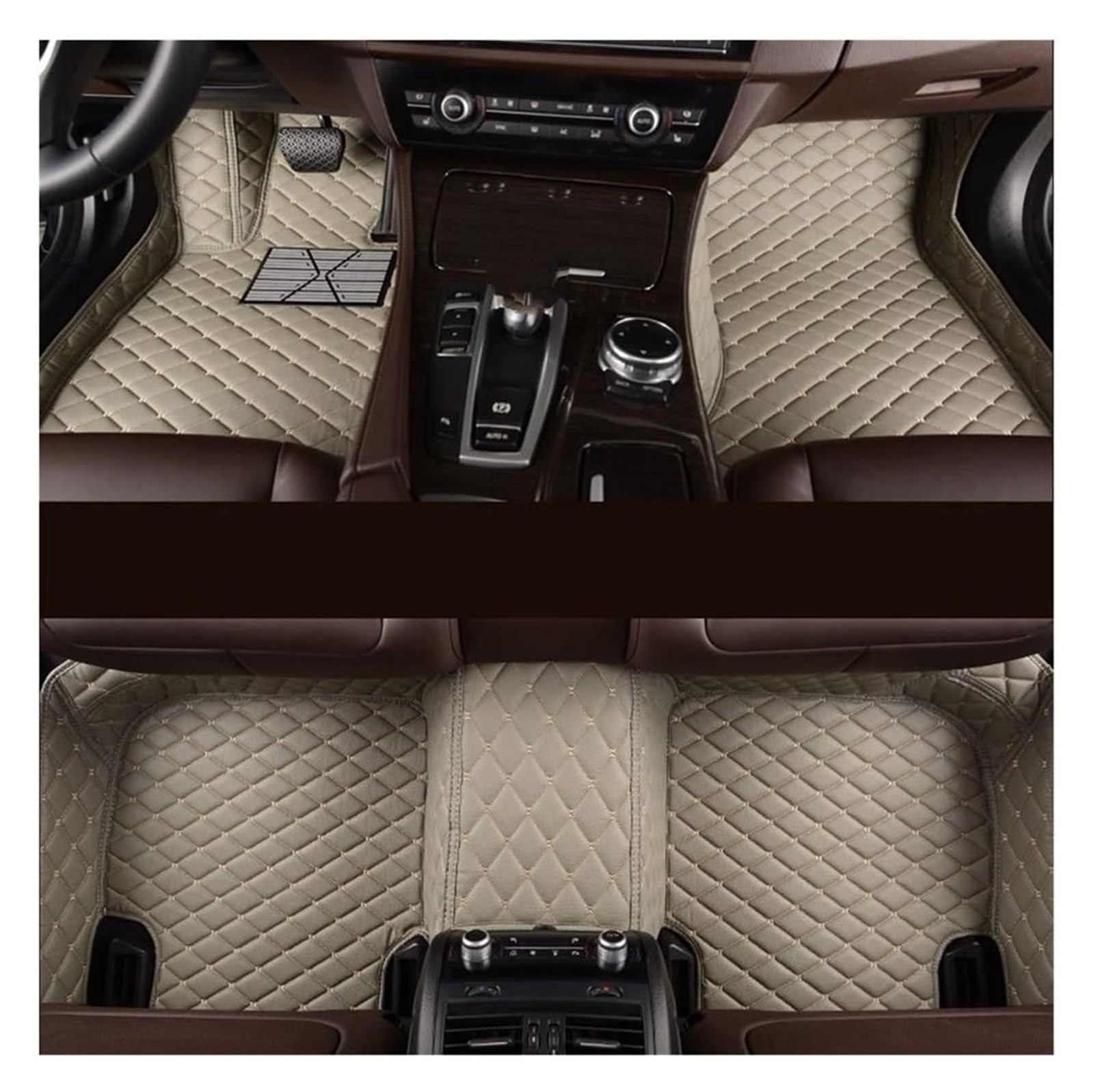 Autoteppich Für VW Für Polo Für P&assat B5 6 Für G&olf Für T&IGUAN Für J&etta Für T&Ouran Für T&OUAREG ID3 ID4 ID6 Matte Auto-Fußmatten(9) von APTKCMCNVG