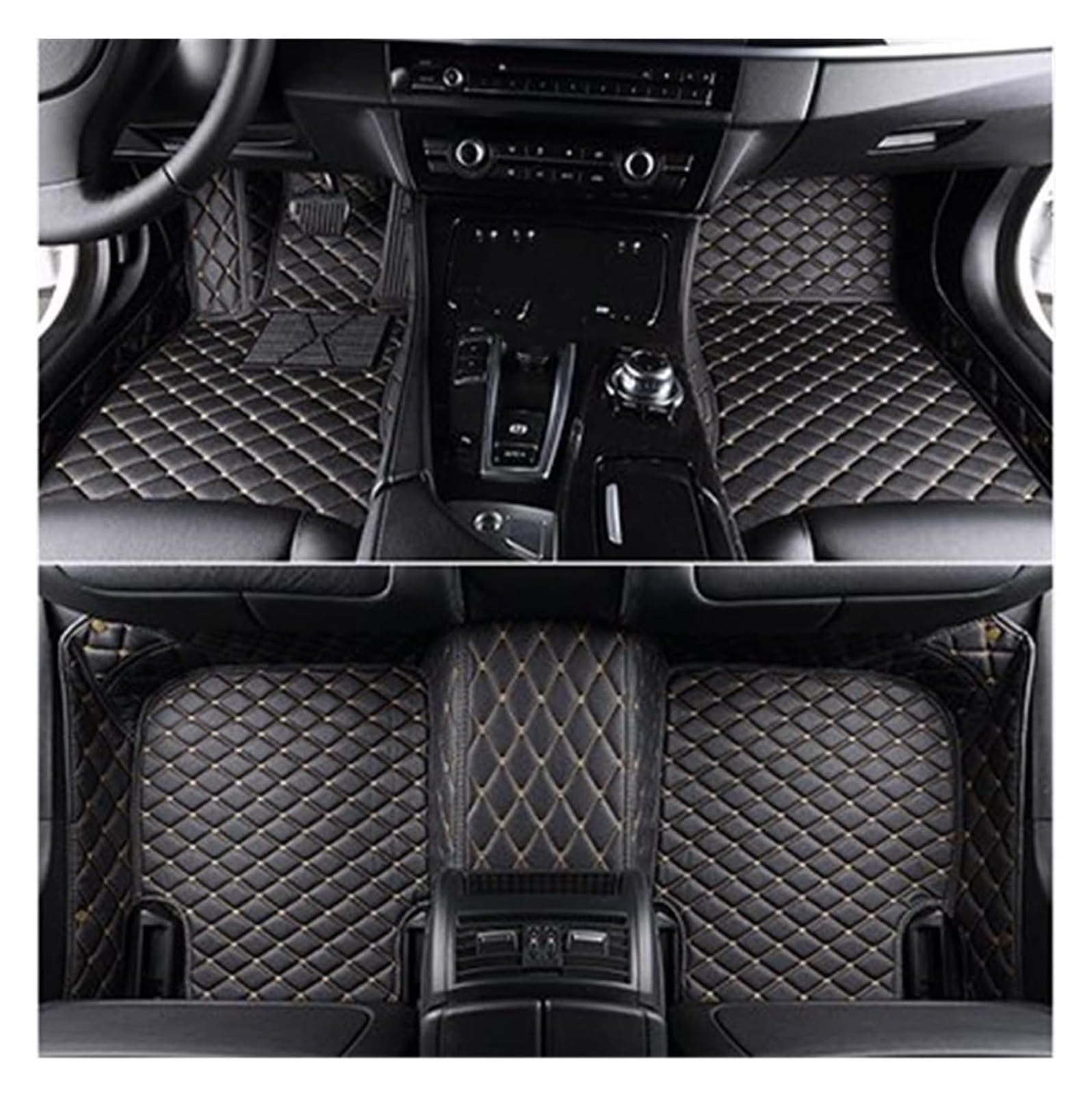 Autoteppich Für X3 E83 2003 2004 2005 2006 2007 2008 2009 2010 Jahr Innenraum Auto Teppich Auto Matte Custom Auto Fußmatten(8) von APTKCMCNVG