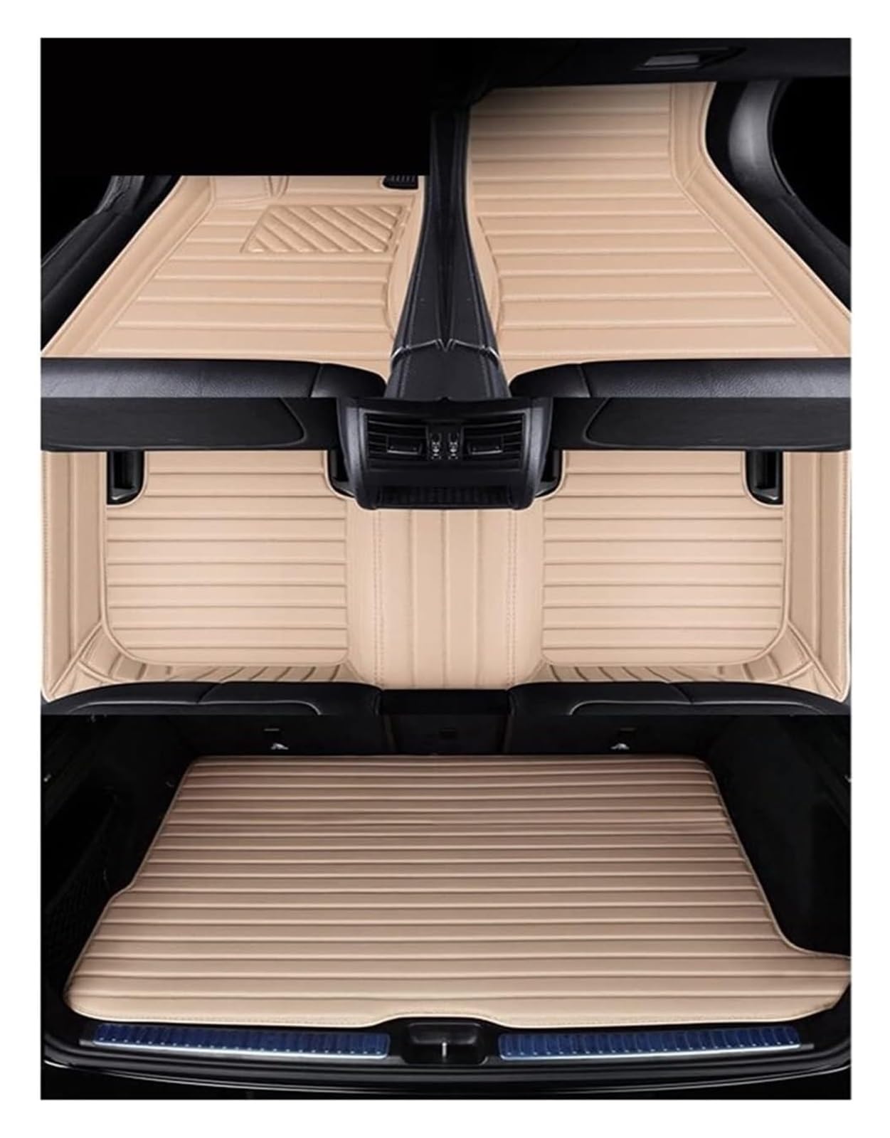 Autoteppich Für X4 F26 2014 2015 2016 2017 2018 Innenausstattung Teppich Automatte Benutzerdefinierte Streifen Auto Fußmatten(8) von APTKCMCNVG
