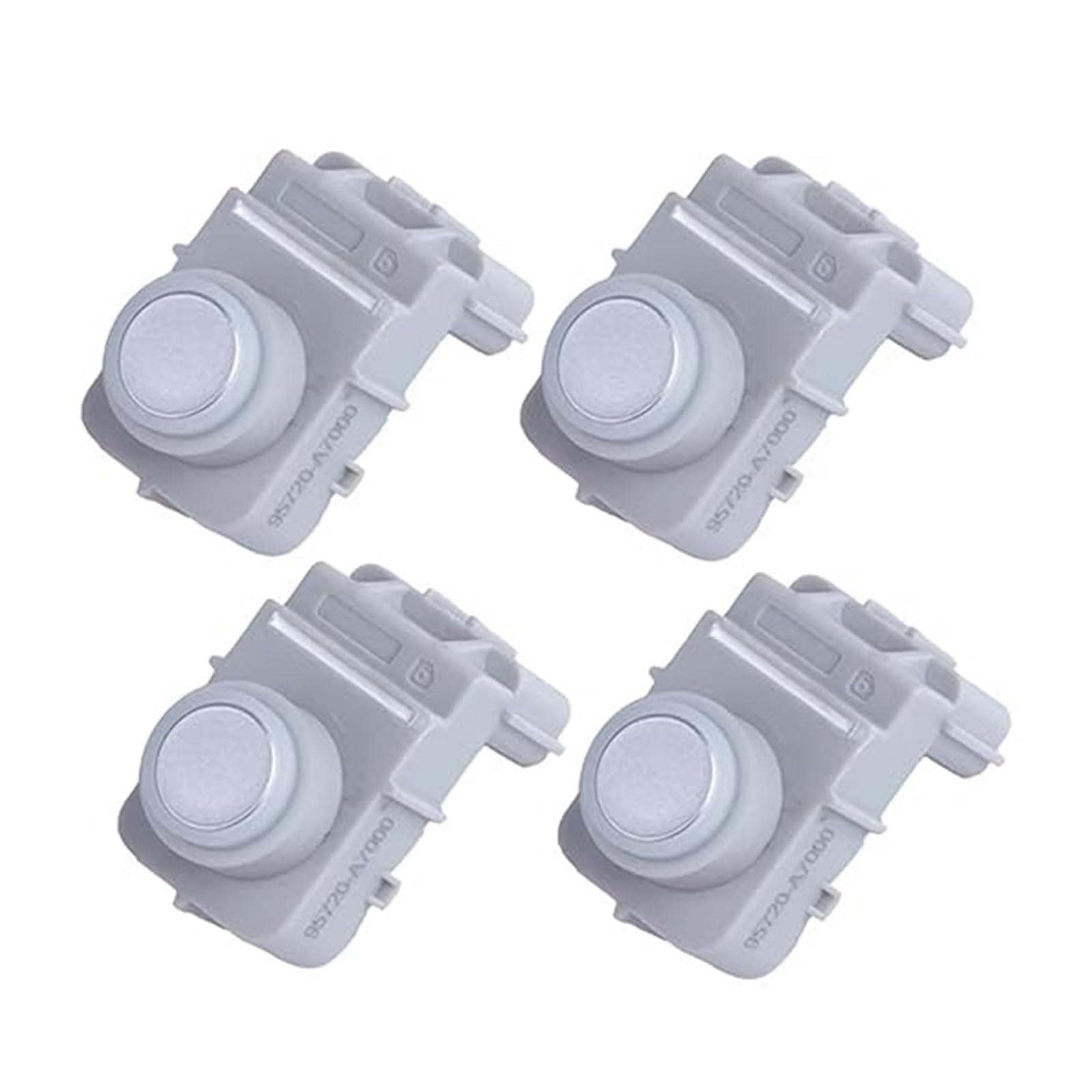 Einparkhilfe Pdc Für Kia Auto Ultraschall Pdc Parkplatz Sensor Auto Abstand Control Reverse Unterstützen 95720a7000(Silber,4pcs) von APTKCMCNVG