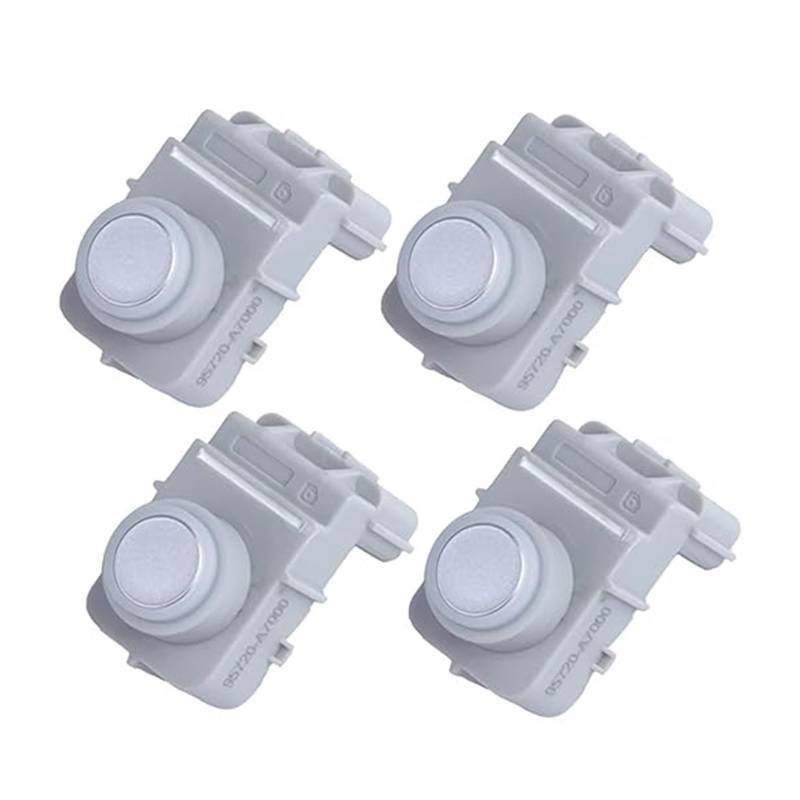 Einparkhilfe Pdc Für Kia Auto Ultraschall Pdc Parkplatz Sensor Auto Abstand Control Reverse Unterstützen 95720a7000(Silber,4pcs) von APTKCMCNVG