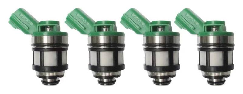 Einspritzdüse Für Pickup Für Frontier Für Xterra 2.4L 1996-2004 Kraftstoff Injektor 4Pcs Auto Kraftstoff Injektor 16600-1S700 JS4D-5 von APTKCMCNVG