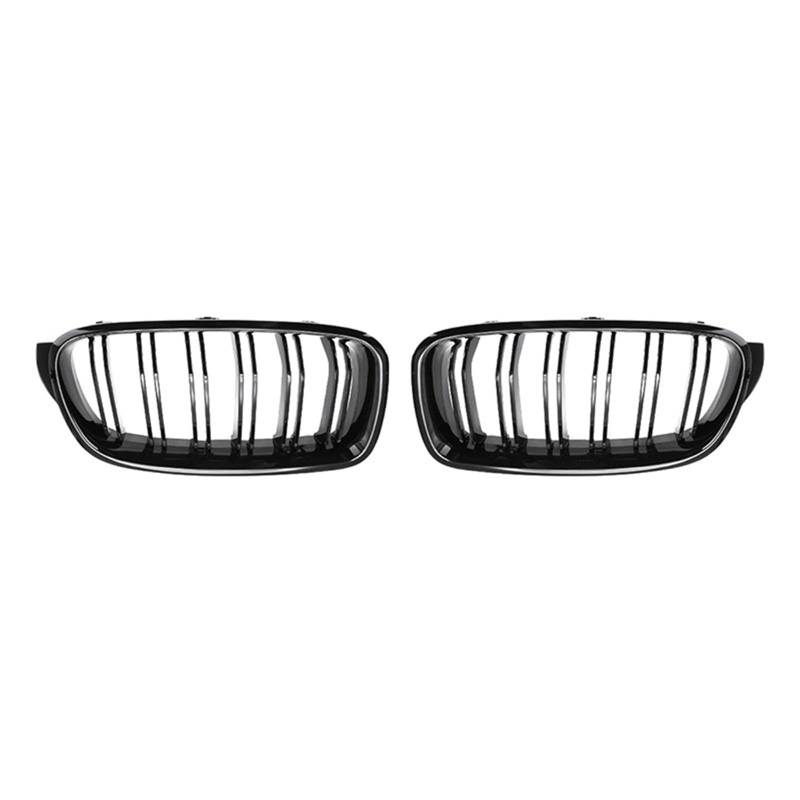 Frontkühlergrills Auto Frontstoßstange Netz Nierenförmiger Doppellamellen-Kühlergrill Ersatz Für 3er F30 F31 F35 2012-2018 von APTKCMCNVG
