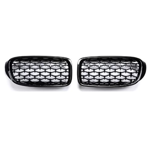 Frontkühlergrills Auto Styling EIN Paar Nierengrills Diamantgrill Für 3er GT F34 Gran Turismo 328i 330i 335i 340i 2012-2019(Gloss Black) von APTKCMCNVG