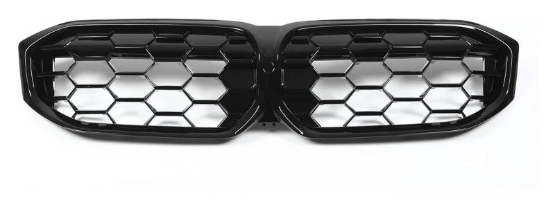 Frontkühlergrills Für 3 Serie G20 G21 G28 320i 325i 330i 2023 2024 Auto Vorderen Stoßfänger Haube Mesh Grid Kamera Loch Vorne Niere Grille(Carbon Fiber 4pcs) von APTKCMCNVG
