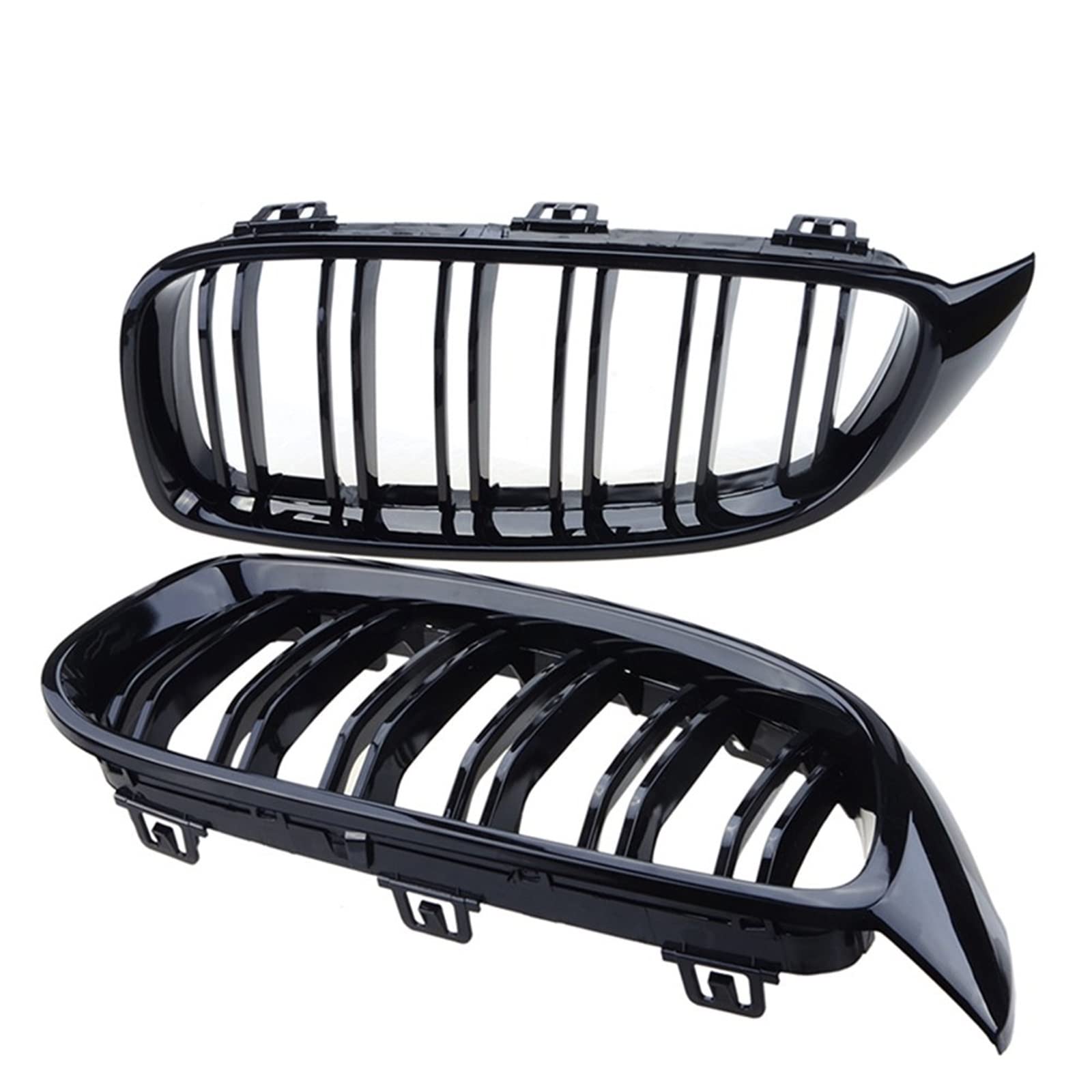Frontkühlergrills Für 4er F32 F33 F36 F80 F82 2013-2017 Fronthaube Nierengitter Stoßstange Rautenform Grill(Kidney Grille 2) von APTKCMCNVG
