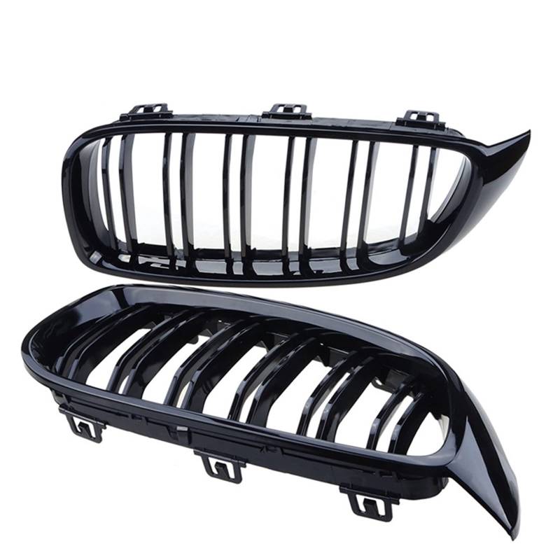 Frontkühlergrills Für 4er F32 F33 F36 F80 F82 2013-2017 Fronthaube Nierengitter Stoßstange Rautenform Grill(Kidney Grille 2) von APTKCMCNVG