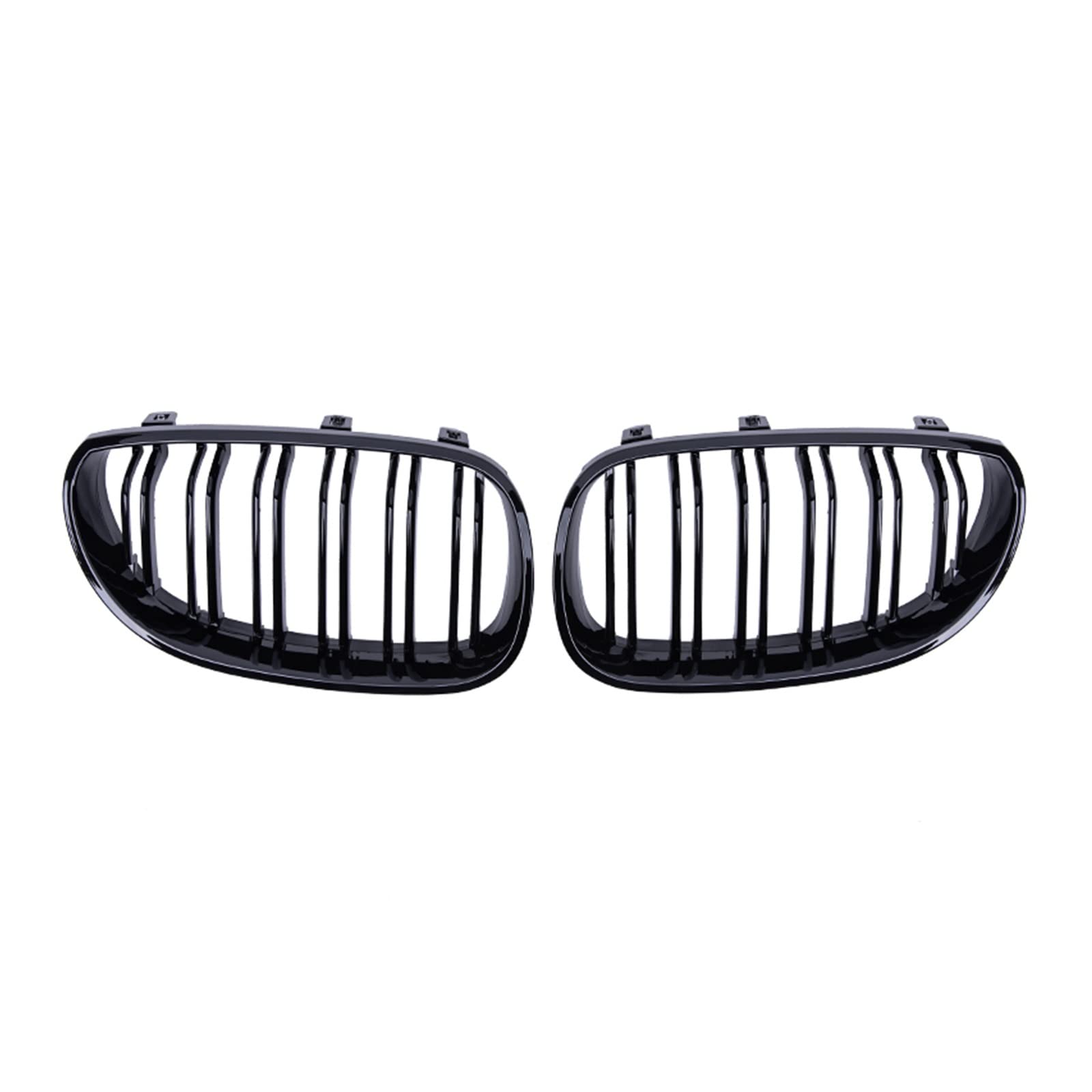 Frontkühlergrills Für 5er-Serie, für E60, für E61, für M5 2003 2004 2005 2006 2007, vordere Nierengitter, Renngrill(Gloss Black) von APTKCMCNVG