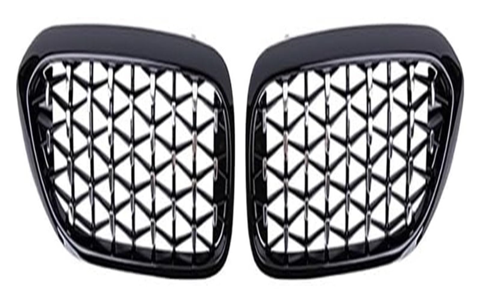 Frontkühlergrills Für 5er-Serie Für G30 Für G31 Für G38 2018 2019 Frontkühlergrills Auto Frontstoßstangengrill Haubengrill(Black and Silver) von APTKCMCNVG