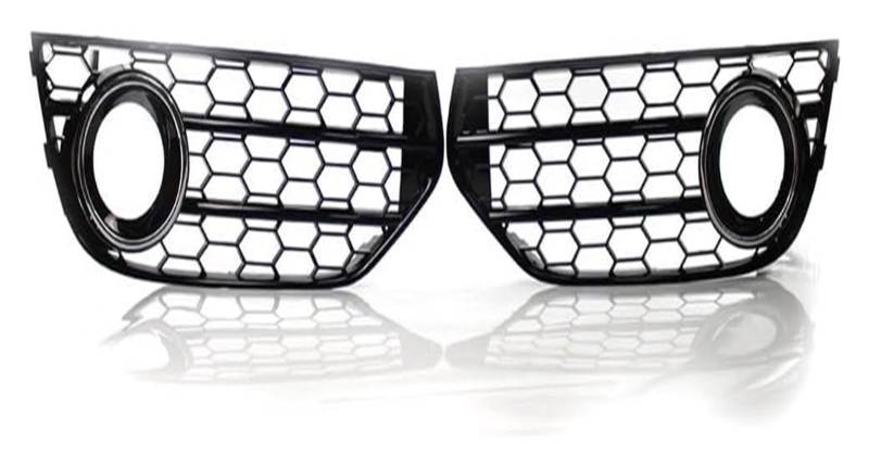 Frontkühlergrills Für A4 B8 B 8,5 Nebel Lampe Stil Für Allroad Für Quattro Für Wagon Auto Gitter Auto Vorderen Stoßfänger Niedrigeren Nebel Licht Grill(Chrom) von APTKCMCNVG
