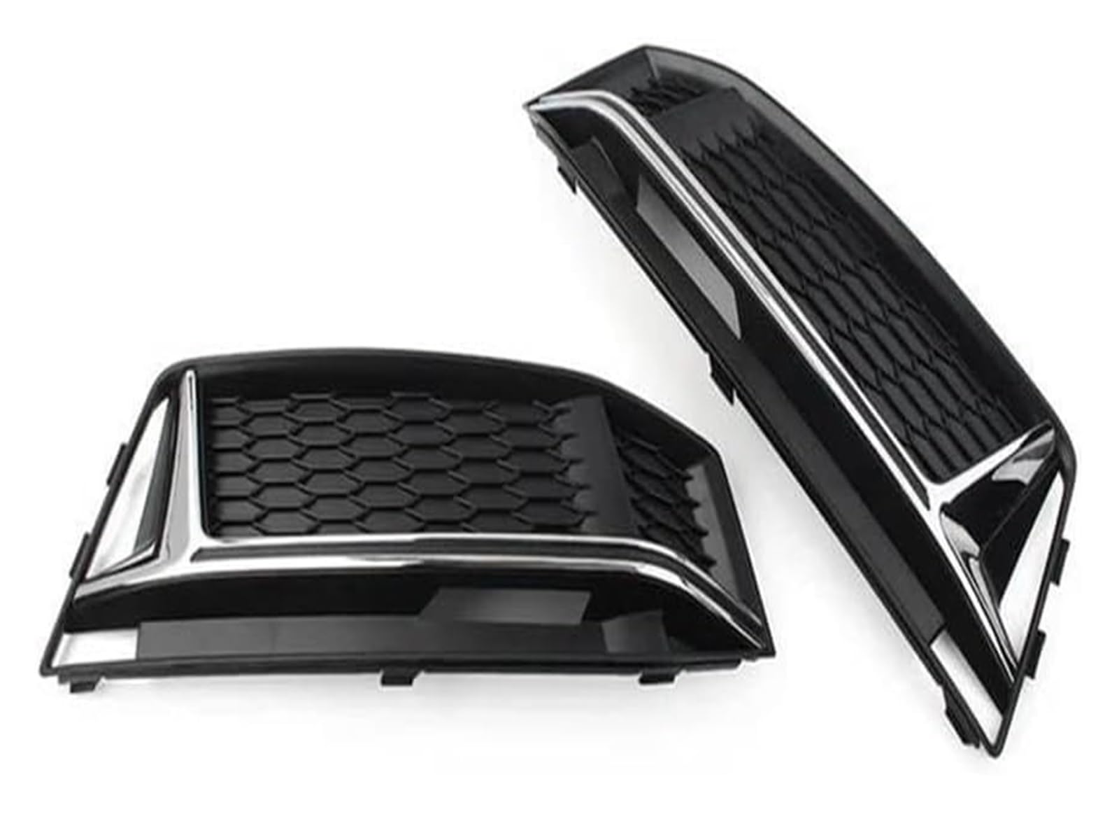 Frontkühlergrills Für A4 B9 S-Linie S4 2016-2018 Frontschürze Honeycomb Mesh Grill Zubehör Auto Stoßstange Nebel Licht Lampe Kühlergrill Abdeckung(A) von APTKCMCNVG