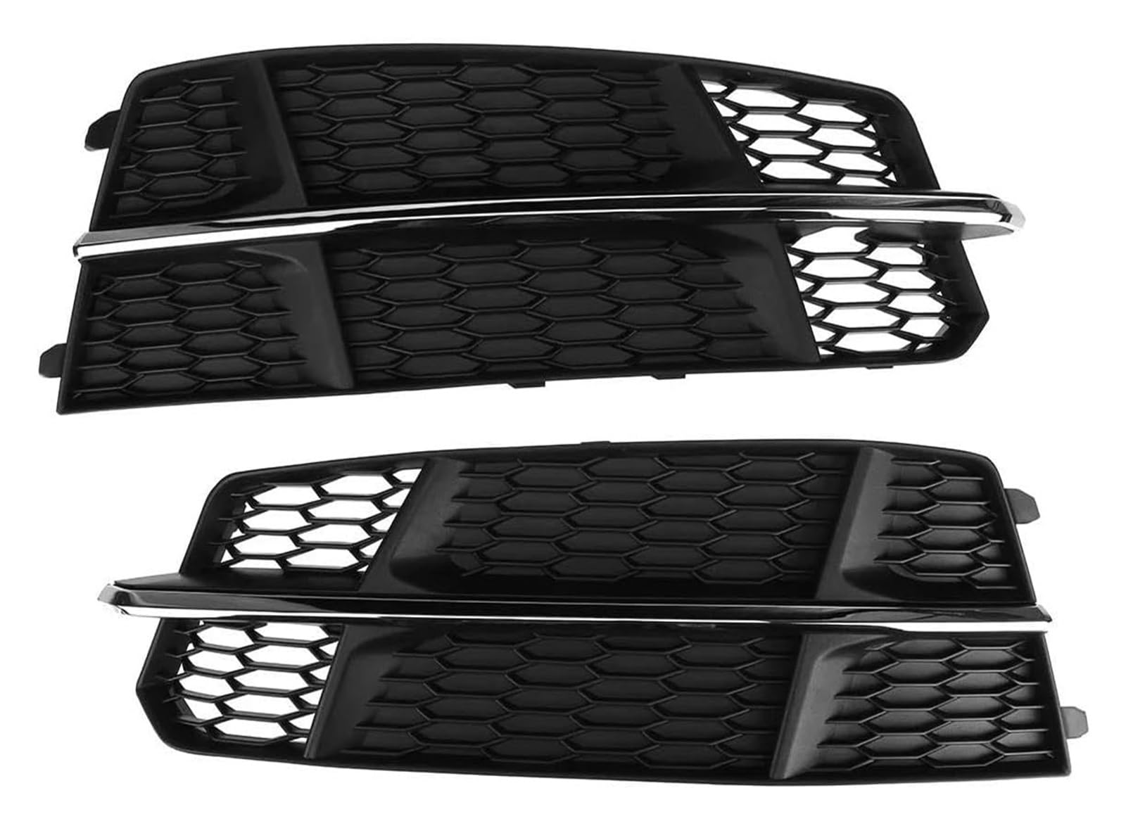Frontkühlergrills Für A6 C7 A6L S-Line 2015-2018 Nebelscheinwerfer Lampenabdeckung Frontgrill 4G0807681AN Auto Stoßstange Nebelscheinwerfer Grille Abdeckung(F) von APTKCMCNVG