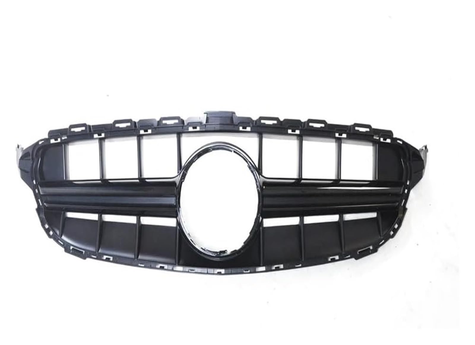 Frontkühlergrills Für B&ENZ Für C-Klasse Für W205 Für C250 Für C300 2014-2018 Frontstoßstangengrill Frontkühlergrills Oberes Haubengitter(Schwarz) von APTKCMCNVG