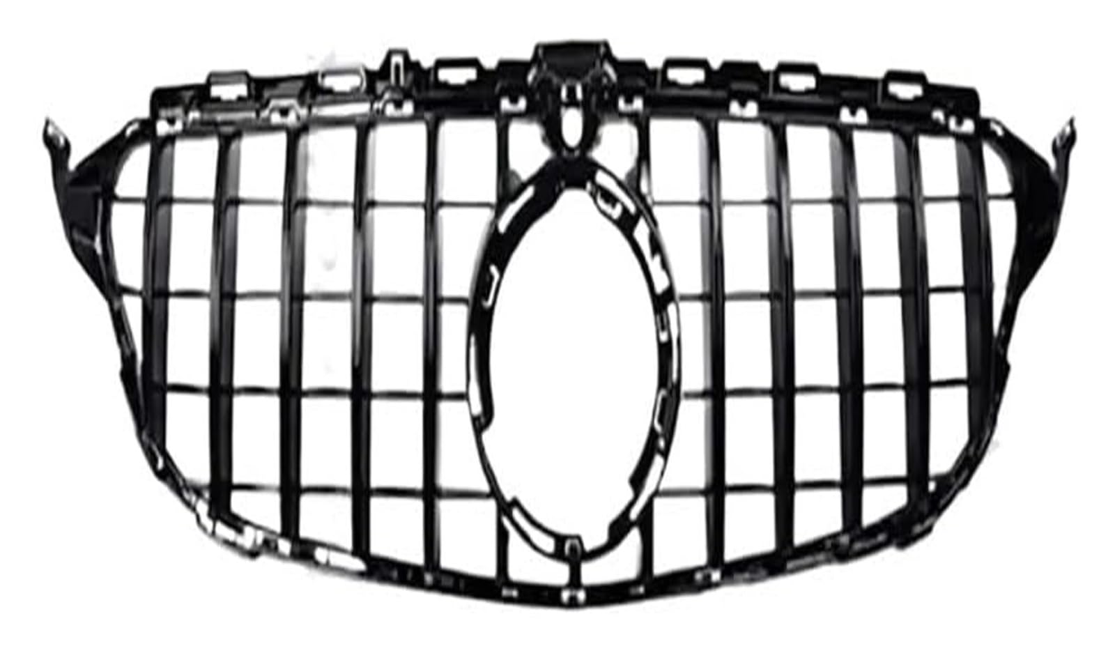 Frontkühlergrills Für B&ENZ Für C-klasse Für W205 2014-2021 Front Stoßstangengrill Front Kühlergrills Auto Front Haube Grille Stoßstange Grill(2019- GT Black) von APTKCMCNVG