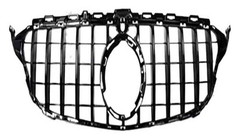 Frontkühlergrills Für B&ENZ Für C-klasse Für W205 2014-2021 Front Stoßstangengrill Front Kühlergrills Auto Front Haube Grille Stoßstange Grill(2019- GT Black) von APTKCMCNVG