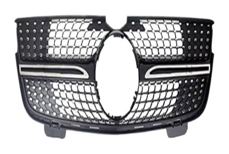 Frontkühlergrills Für B&ENZ Für GL-klasse Für X164 2005-2012 Front Stoßstange Grille Front Kühler Gitter Center Hood Mesh Grid(05-09 Diamond Black) von APTKCMCNVG
