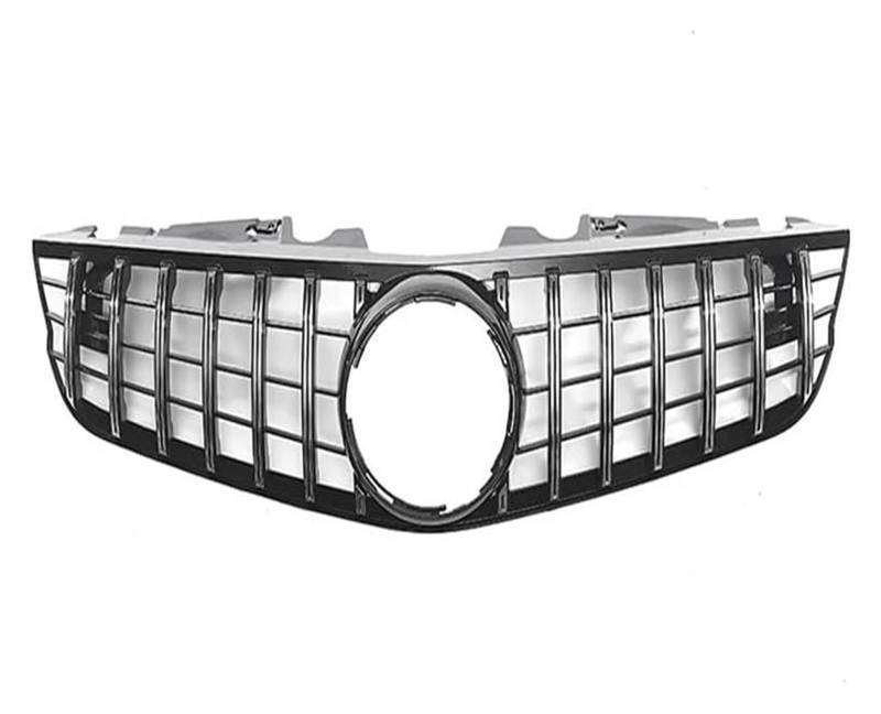 Frontkühlergrills Für B&ENZ Für R230 Für SL500 Für SL550 Für SL600 2008-2012 Frontstoßstangengrill Frontkühlergrills Auto-Fronthaube(Sliver) von APTKCMCNVG