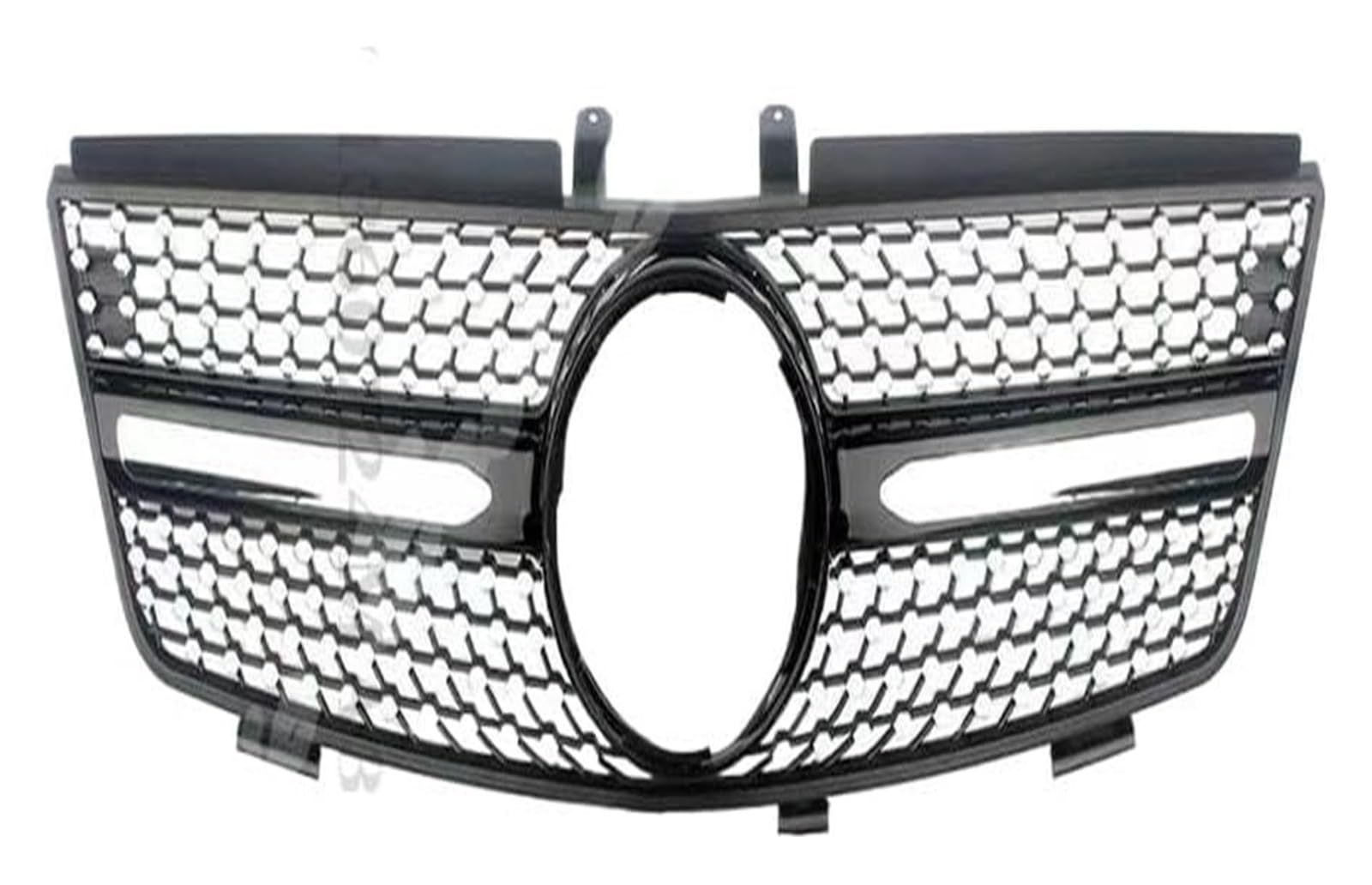 Frontkühlergrills Für B&ENZ Für W164 Für ML-Klasse 2005-2012 Frontkühlergrills Auto Frontstoßstangengrill Einlassgrill Haubengitter(05-08 Diamond Black) von APTKCMCNVG