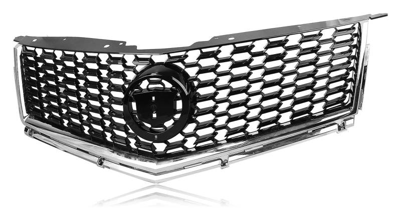Frontkühlergrills Für Cadillac Für SRX 2010-2016 Frontstoßstangengrill Frontkühlergrills Auto Frontgrill Obere Stoßstangenhaube Maschengitter(Schwarz) von APTKCMCNVG