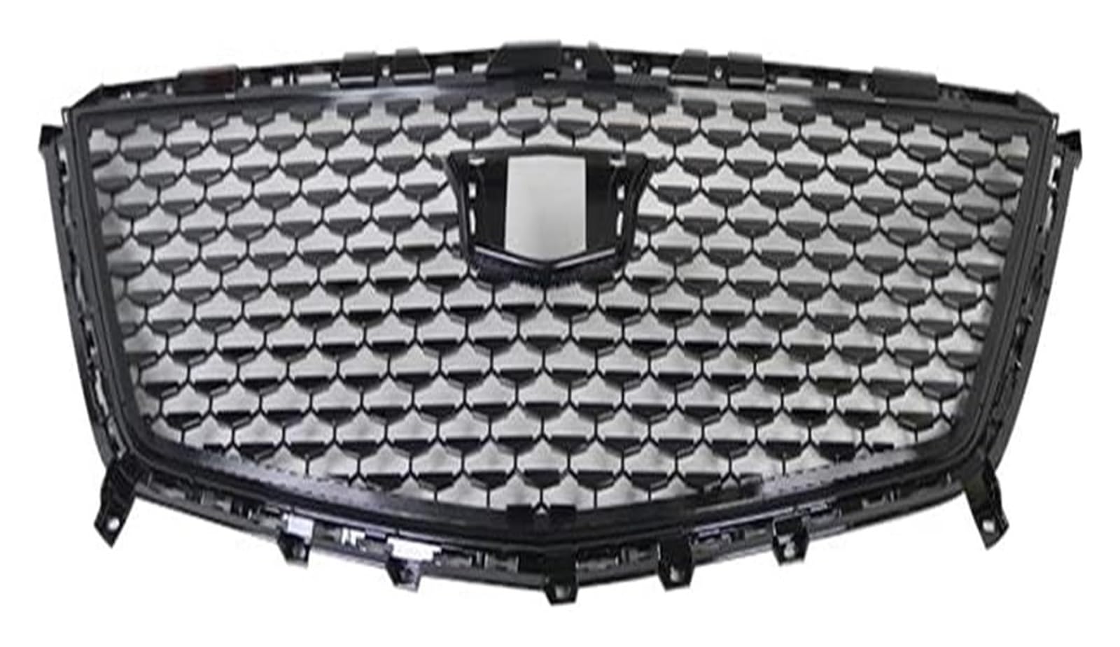 Frontkühlergrills Für Cadillac Für XT5 2016-2023 Frontstoßstangengrill Frontkühlergrill Auto Frontgrill Oberer Kühlergrill Stoßstangenhaubengitter(Schwarz) von APTKCMCNVG