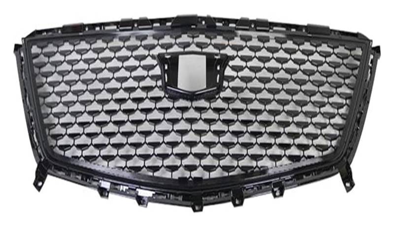 Frontkühlergrills Für Cadillac Für XT5 2016-2023 Frontstoßstangengrill Frontkühlergrill Auto Frontgrill Oberer Kühlergrill Stoßstangenhaubengitter(Schwarz) von APTKCMCNVG