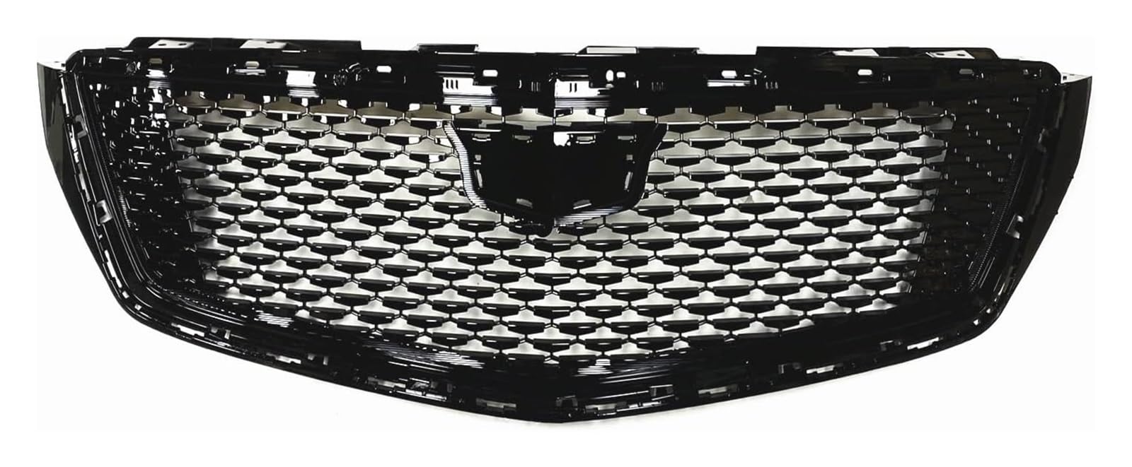 Frontkühlergrills Für Cadillac Für XTS 2018 2019 2020 Frontstoßstangengrill Frontkühlergrill Obere Stoßstangenhaube Mesh Grid Frontgrill(Schwarz) von APTKCMCNVG