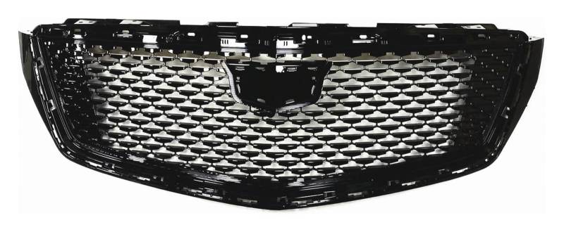 Frontkühlergrills Für Cadillac Für XTS 2018 2019 2020 Frontstoßstangengrill Frontkühlergrill Obere Stoßstangenhaube Mesh Grid Frontgrill(Schwarz) von APTKCMCNVG