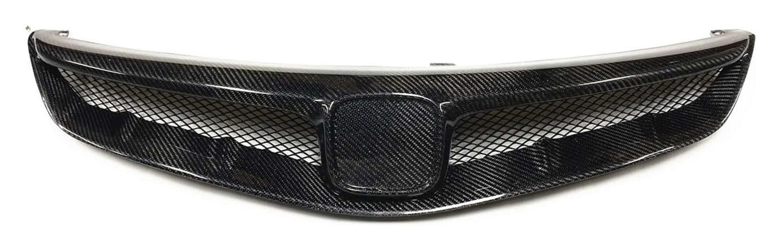 Frontkühlergrills Für Civic 2006 2007 2008 Frontstoßstangengrill Frontkühlergrill Auto Frontgrill Obere Stoßstangenhaube Mesh Mid Grid(Carbon Fiber) von APTKCMCNVG