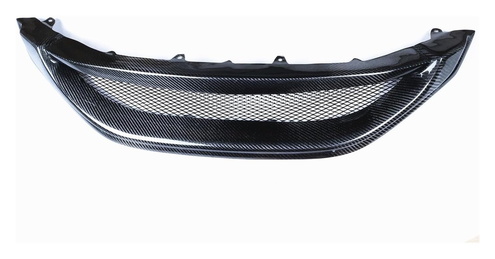 Frontkühlergrills Für Civic 2013-2015 Frontstoßstangengrill Frontkühlergrill Auto Obere Stoßstangenhaube Mesh-Gitter Kühlergrill(Carbon Fiber) von APTKCMCNVG
