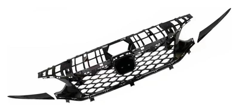 Frontkühlergrills Für Civic Für Fließheck 2022 2023 2024 Auto Racing Grills Oberen Kühlergrill Stoßstange Grille Vorne Niere Grille(Without Sensor Hole) von APTKCMCNVG