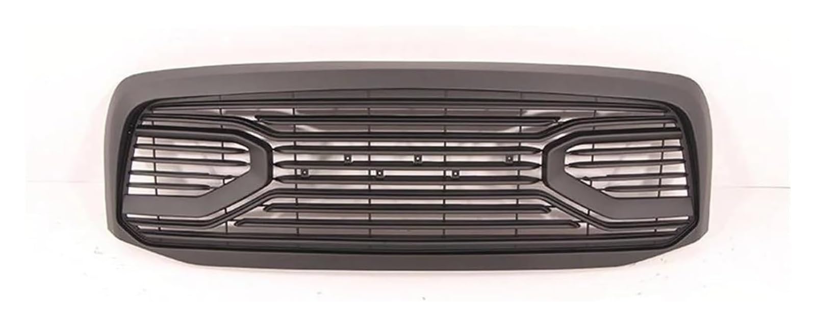 Frontkühlergrills Für Dodge Für RAM 1500 2006-2008 Racing Grill Mesh Vorderen Grill Oberen Stoßstange Gitter Oberen Grill Vorne Niere Grille(Black No Lights) von APTKCMCNVG