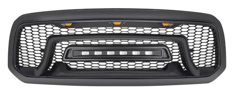 Frontkühlergrills Für Dodge Für RAM 1500 2013-2018 Mit Off-Road Lichter Front Stoßstange Oberen Racing Grills Kühler Gitter Vorne Niere Grille von APTKCMCNVG