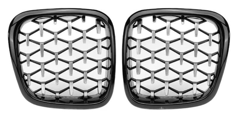 Frontkühlergrills Für E39 Für 5er-Serie Für 525i Für 528i Für 530i Für M5 1997-2003 Frontstoßstangengrill Frontkühlergrill Haubengrill(Size B) von APTKCMCNVG